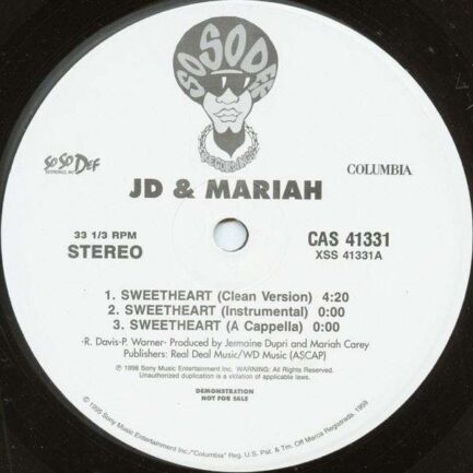JD & Mariah ‎– Sweetheart