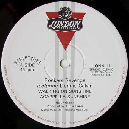 Rockers Revenge ‎– Walking On Sunshine