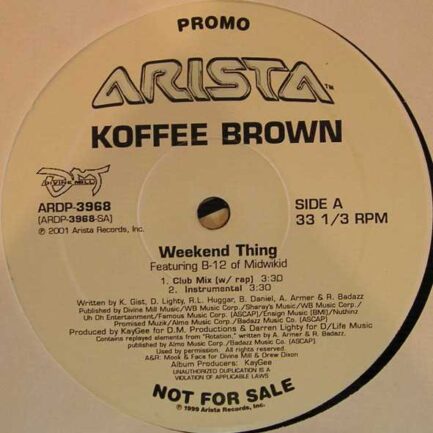 Koffee Brown – Weekend Thing