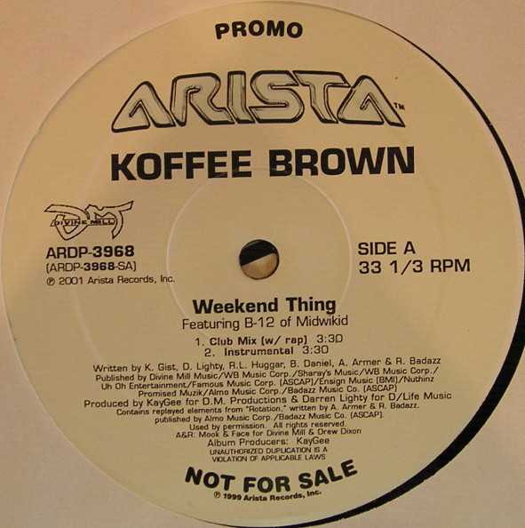 Koffee Brown – Weekend Thing