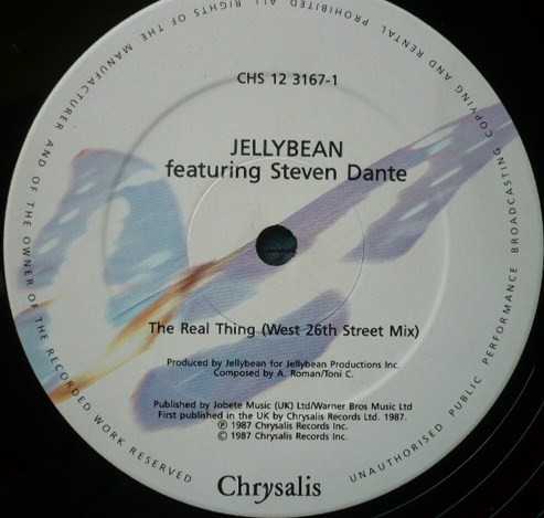 Jellybean Featuring Steven Dante – The Real Thing