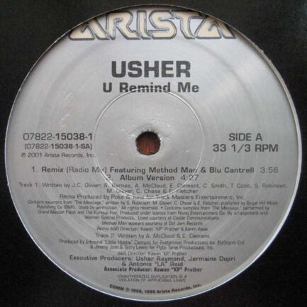Usher ‎– U Remind Me