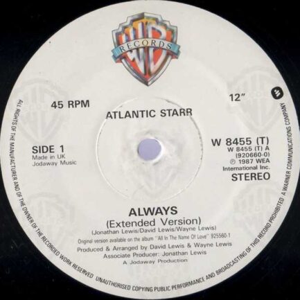 Atlantic Starr – Always