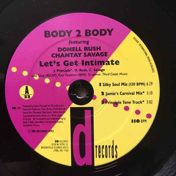 Body 2 Body Featuring Donell Rush & Chantay Savage – Let's Get Intimate
