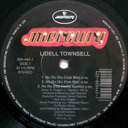 Lidell Townsell ‎– Nu Nu